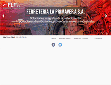 Tablet Screenshot of laprimavera.com.pe